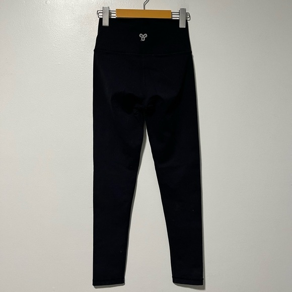 TNA Women’s High-Rise Leggings Size S Black with White Stripes - Picture 6 of 12